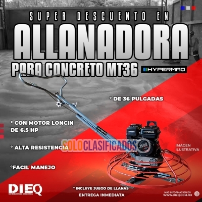 ALLANADORA PARA CONCRETO MT36 HYPERMAQ... 