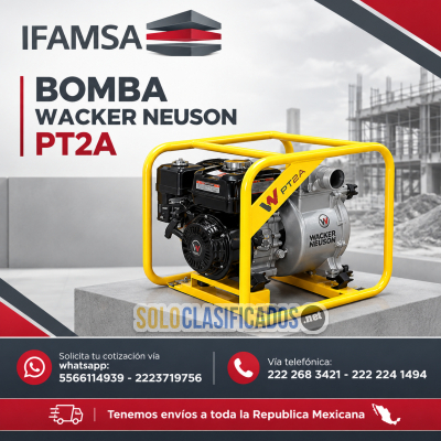 BOMBA WACKER NEUSON PT2A IFAMSA...