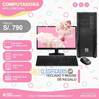Solo Clasificados - ¡No esperes más! Llévate tu PC Intel i5 HOY MISMO - imagen: 4