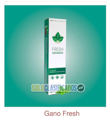 Gano Fresh  Pasta de dientes con extracto de ganoderma antibacter... 