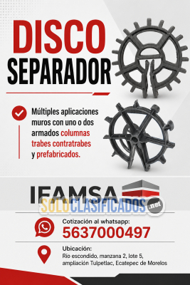 DISCO SEPARADOR en Puebla...