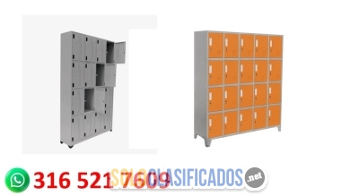 ALMACENAMIENTO INTELIGENTE: LOCKERS CON ZAPATERO DE 4 COMPARTIMIE... 