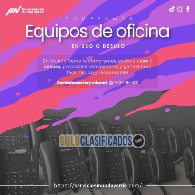 Solo Clasificados - ¡No dejes que se oxiden tus equipos! ¡Véndelos hoy! - imagen: 3