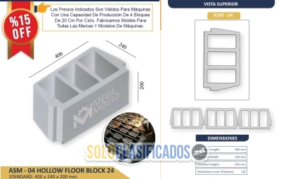 Venta De Moldes De Acero Para Bovedillas... 