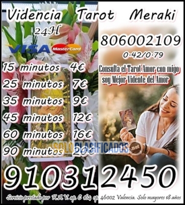 SUPER oferta HOY   CON Tiradas Concretas  TAROT VISA 50  minutos ... 