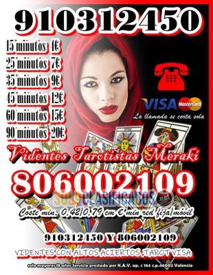 VIDENTES REALES CLARAS 