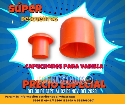 CAPUCHONES EN VENTA/ PARA  VARILLA... 