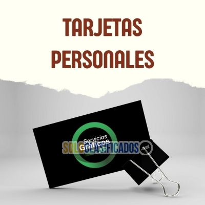 Solo Clasificados - Tarjetas de visitas profesionales personalizadas - imagen: 2