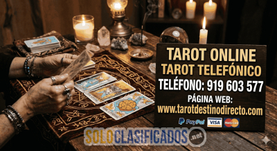 Tarot telefónico: respuestas claras en minutos...