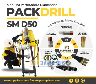 MÁQUINA NEUMÁTICA PACKDRILL PARA PERFORACIÓN DE SUELOS... 