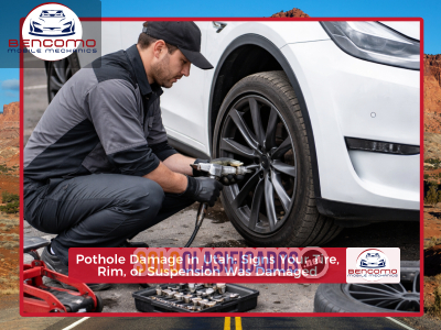 Pothole Damage in Utah: Signs Your Tire Rim or Front Suspension M...