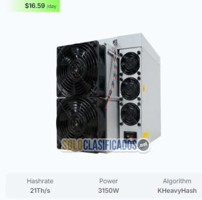 Bitmain Antminer KS5 Pro 21Th 3150W KHeavyHash Antminer... 