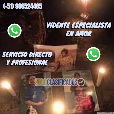 VIDENTE ESPECIALISTA EN AMOR  SERVICIO DIRECTO Y PROFESIONAL... 