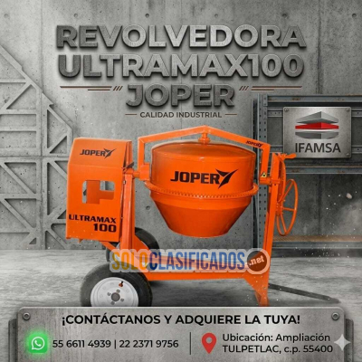 Revolvedoras para concreto y mortero joper para construccion...