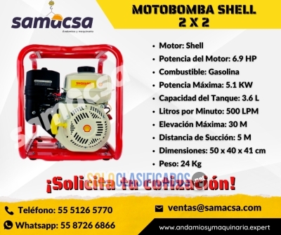 Motobomba Shell a diesel... 
