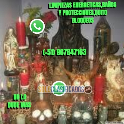 LIMPIEZAS ENERTICAS BAÑOS Y PROTECCIONES QUITO BLOQUEOS... 