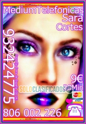 Videncia Sara Cortes 932 424 775 desde 4€ 15mts, 7€ 20mts y 9€ 30... 