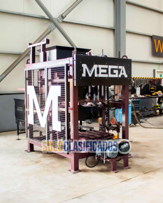 MÁQUINA PARA PRODUCCIÓN DE BLOQUES Y ADOQUINES (SET) + MX...