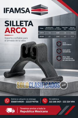SILLETAS ARCO PARA RECUBRIMIENTO...
