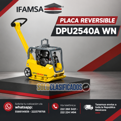 PLACA REVERSIBLE DPU2540A WACKER NEUSON...