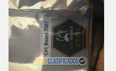 Solo Clasificados - Ventas Nuevo Bitmain Antminer Z15 Pro(840kh/s)Z15K Equihash Asic Miners - imagen: 1