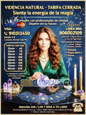 Solo Clasificados - Videntes Tarot económico /tarot barato/ tarot fiableTarot del amor tarot certero  910312450 prefijo fuera de España (0 - imagen: 1