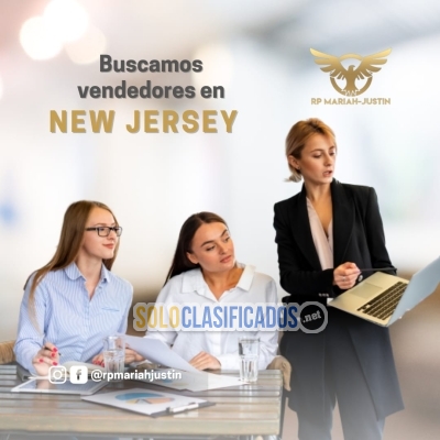 Buscamos vendedores en New Jersey y cerca... 