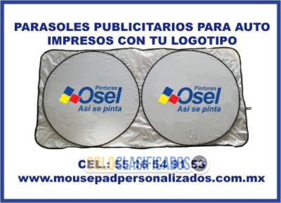 Solo Clasificados - PARASOLES PARA AUTO PERSONALIZADOS PARA CAMPAÑAS - imagen: 2