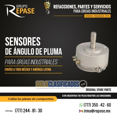 Solo Clasificados - SENSOR DE ÁNGULO DE PLUMA PARA GRÚAS INDUSTRIALES - imagen: 1