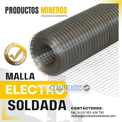 MALLAS ELECTROSOLDADAS CALIDAD (ACCESORIOS DE PERFORACIÓN)... 