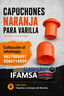 Capuchón naranja para Varilla...