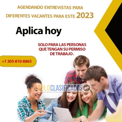 ESTE ES EL EMPLEO SOÑADO  DETENTE LLAMANOS... 