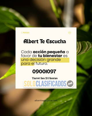 Acompañamiento Telefónico las 24 Horas: Albert te escucha  0900 1...