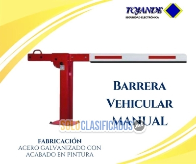 BARRERA DE RESTRICCIÓN VEHICULAR MECÁNICA TOJANDE... 