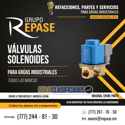 REFACCIONES PARA GRÚAS INDUSTRIALES MONTACARGAS Y REACH STACKER ... 