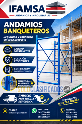 Sistema de Andamiaje Baqueteros de Alta Resistencia...