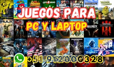 Juegos para Computadoras y Laptops en Chincha Alta... 