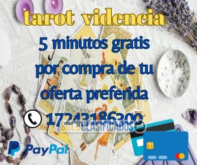 5 minutos gratis por la compra de tu oferta preferida... 