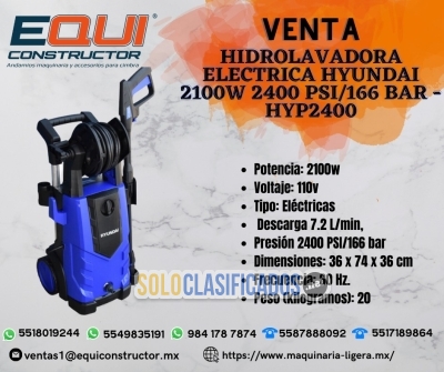 Venta Hidrolavadora Eléctrica Hyundai HYP2400... 