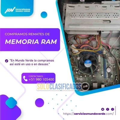 Solo Clasificados - Servicio Mundo Verde: Tu aliado en compra y reciclaje de tecnología - imagen: 7