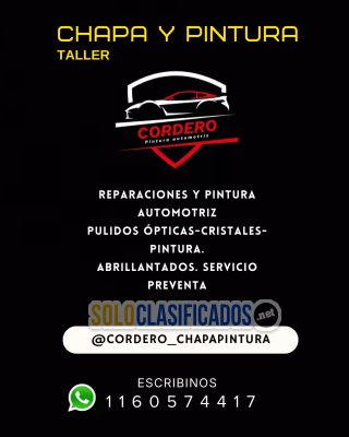 Solo Clasificados - Chapa y Pintura - imagen: 1