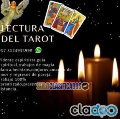 Solo Clasificados - consultas espirituales en Bogotá  3124935990 vidente espiritista lectura del tarot - imagen: 1