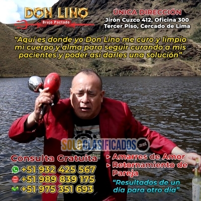 Amarre de amor pactados de dominio con don lino... 