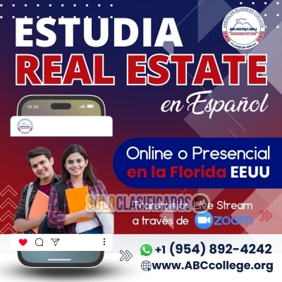 CURSO DE REAL ESTATE EN ESPAÑOL EN EL SUR DE LA FLORIDA... 