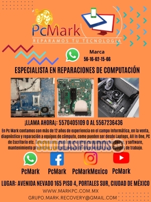 SERVICIOS TECNICOS EN REPARACIONES DE COMPUTADORAS... 