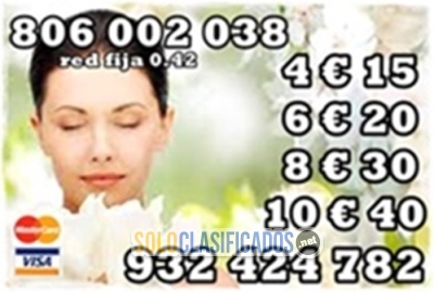 ¡Tirada de tarot telefónico! tarotistas  llama 932424782  y 806... 