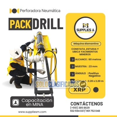 PACKDRILL SM D50 PERFORADORA CON DIAMANTES... 