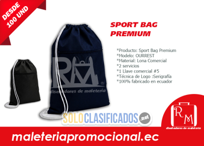 Solo Clasificados - FABRICANTES DE SPORT BAG PREMIUM PARA EMPRESAS EN QUITO - imagen: 5