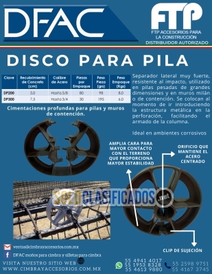 COTIZA CON NOSOTROS SN COSTO DISCO PARA PILAS... 