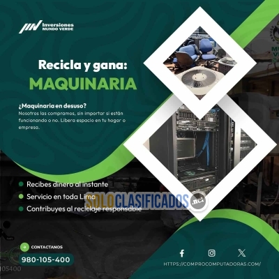 Solo Clasificados - ♻️¡Transforma tus equipos electrónicos en dinero! Reciclaje rápido y seguro - imagen: 6